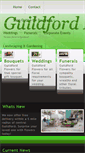 Mobile Screenshot of guildfordflowers.com