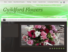 Tablet Screenshot of guildfordflowers.com